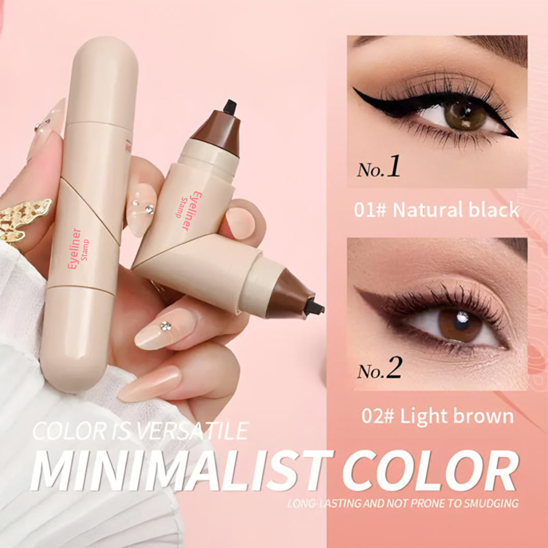 All-in-One Foldable Eyeliner Stamp & Liner Pen