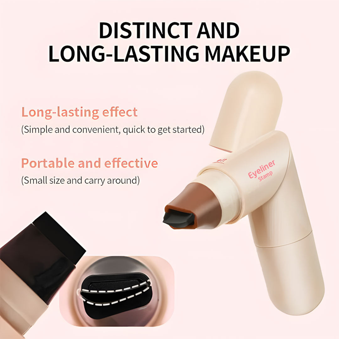 All-in-One Foldable Eyeliner Stamp & Liner Pen