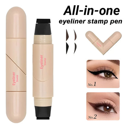 All-in-One Foldable Eyeliner Stamp & Liner Pen
