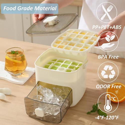 ✨Portable One-Press Ice Maker