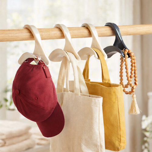 ✨Wardrobe Bag Hanger Hook | Closet Rod Handbag Organizer for Purses, Totes & Backpacks