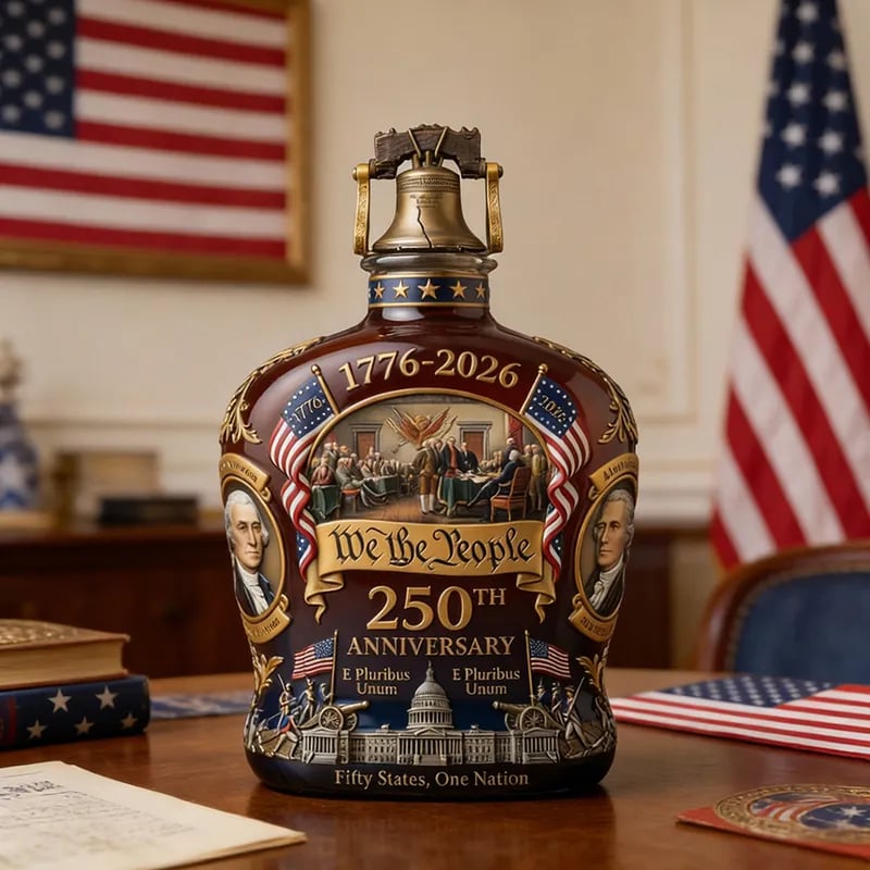 🔥250th Anniversary Freedom Whiskey Decanter