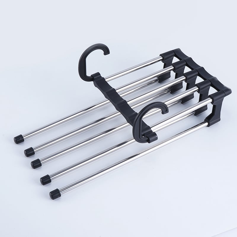 5-in-1 Space Saver Hangers – Maximize Closet Space Instantly