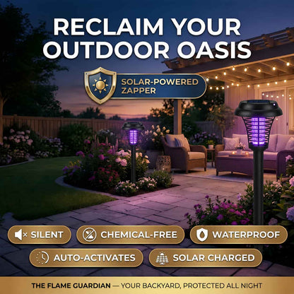 SolarGuard 2-in-1 Mosquito Zapper Lights