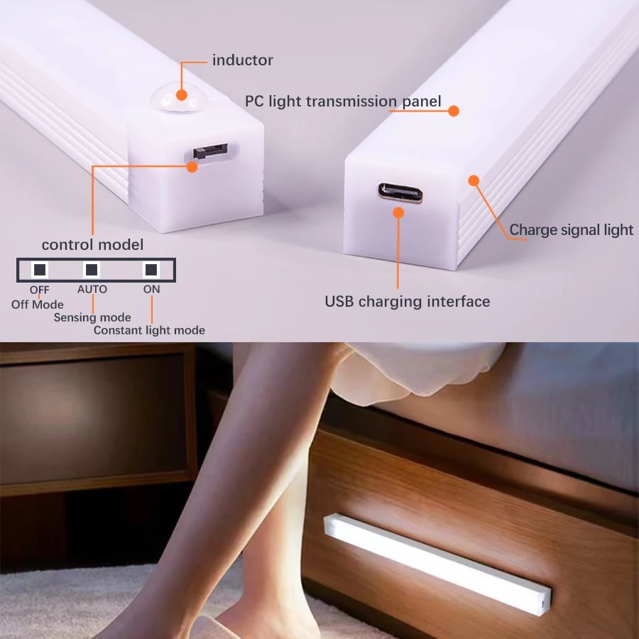 🔥 LAST DAY: BUY 1 GET 1 FREE — 💡 Smart Motion Sensor LED Light Bar