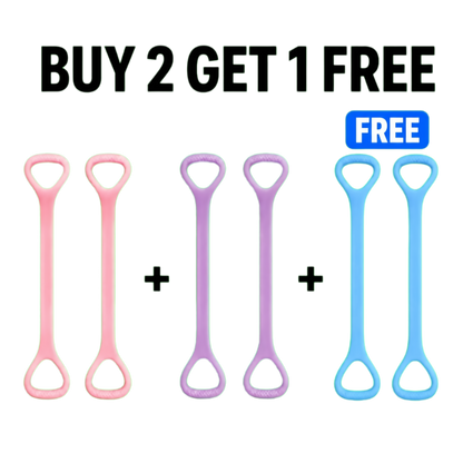 🧘 The New Figure 8 Resistance Exercise Bands: Undo The Desk Slouch & Tone In 10 Min