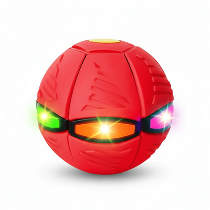 Magic Flying Disc Ball – 2-in-1 LED Light-Up Sensory Toy for Kids
