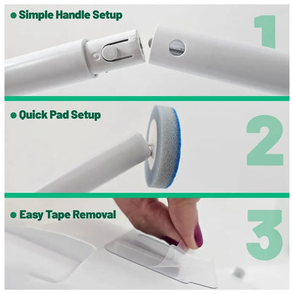 Hygienic Toilet Cleaning Kit with Disposable Brush Heads