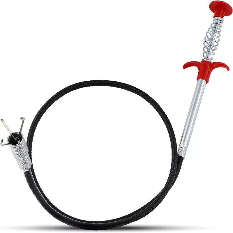 Heavy-Duty Flexible Pipe Clog Remover