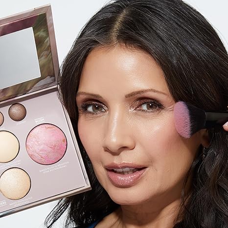 Luxe All-in-One Glow Palette ✨ Effortless Radiance: Eyes, Blush, Bronzer & Highlight