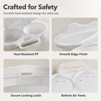 🍳 Microwave Egg Poacher — Faster Egg Breakfasts, Less Cleanup